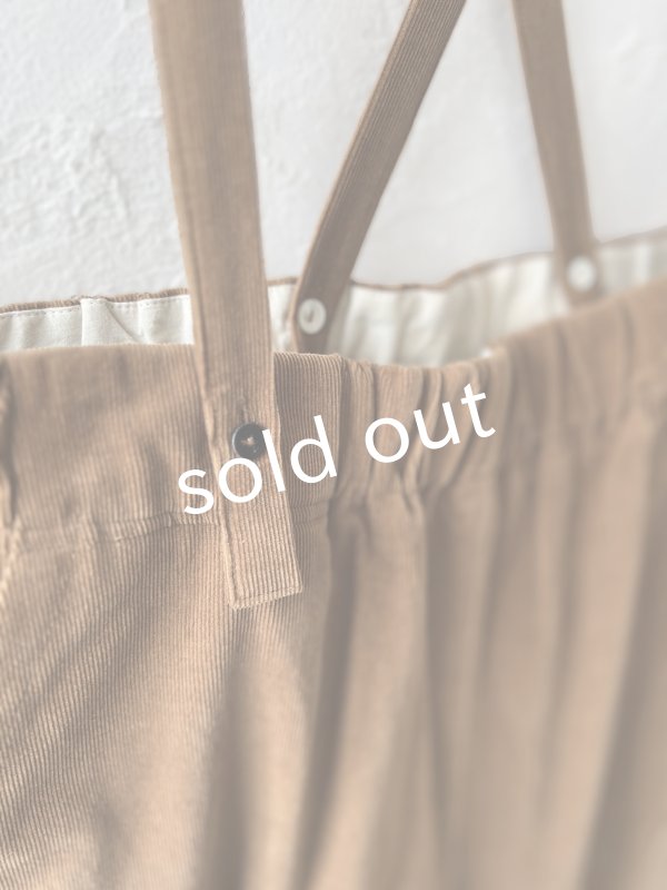 画像8: 【SALE】MAGALI /コーデュロイバルーンパンツ・ブラウン (8)