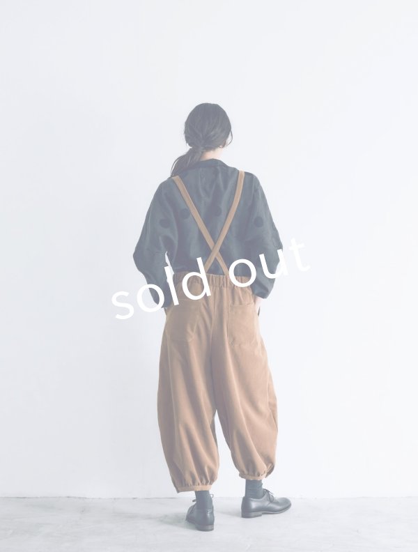 画像16: 【SALE】MAGALI /コーデュロイバルーンパンツ・ブラウン (16)