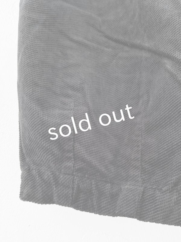 画像4: SO／綾コーデュロイカーブパンツ・チャコール (4)