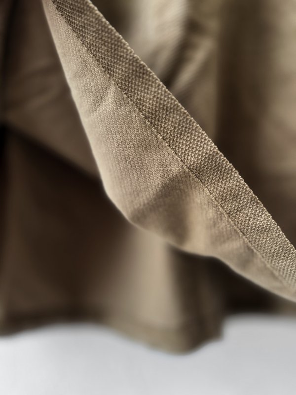 画像3: SO／綾コーデュロイコクーンスカート・カーキ (3)