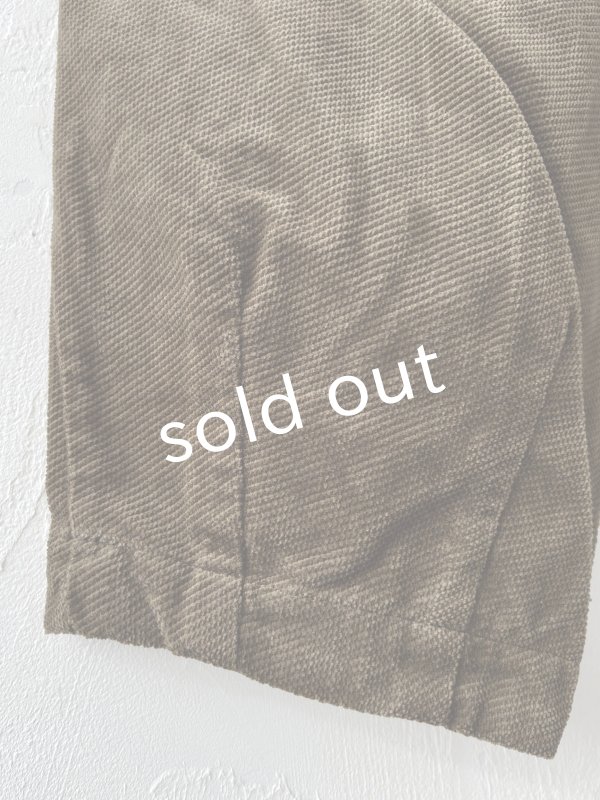 画像3: SO／綾コーデュロイカーブパンツ・カーキ (3)