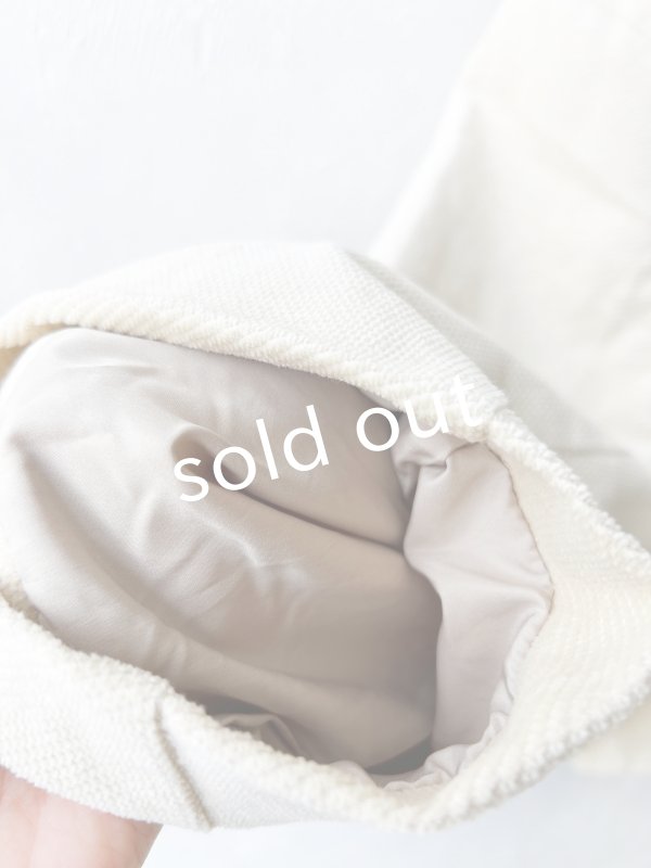 画像14: SO／綾コーデュロイコクーンジャケット・チャコール (14)