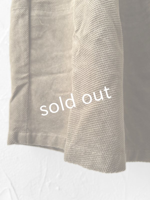 画像4: SO／綾コーデュロイコクーンスカート・カーキ (4)