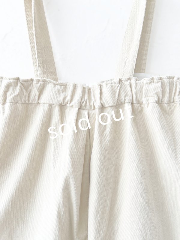 画像12: SO／綾コーデュロイサロペット・チャコール (12)