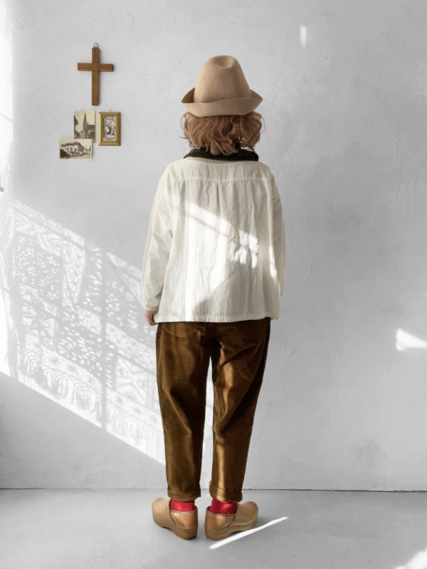 画像10: seasew.／510 コーデュロイテーパードパンツ・チャコール (10)