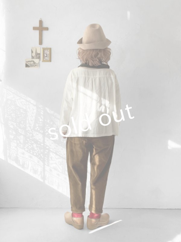 画像10: seasew.／510 コーデュロイテーパードパンツ・ブラウン (10)