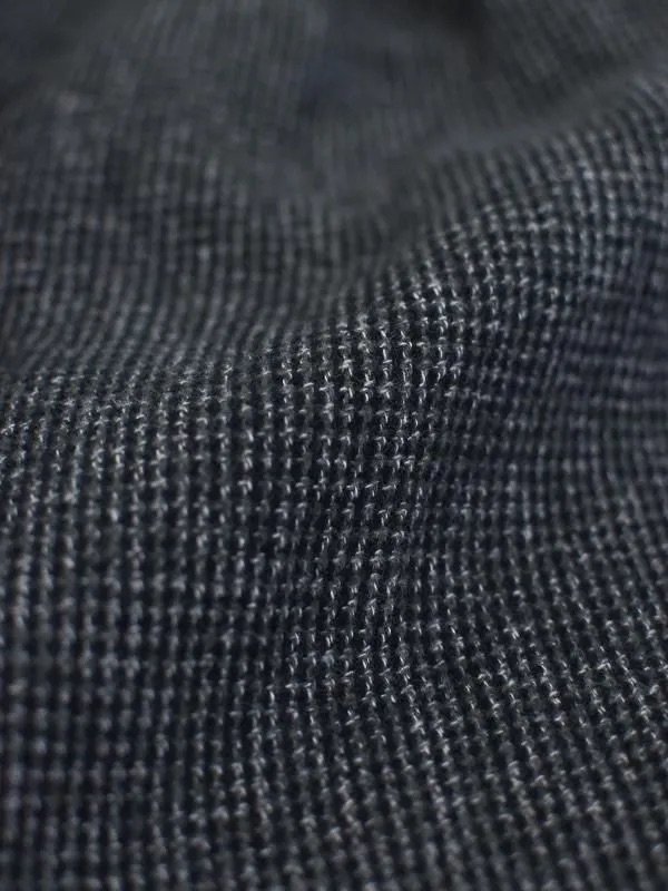 画像3: seasew.／502 ツイードタックパンツ・ネイビーチェック (3)