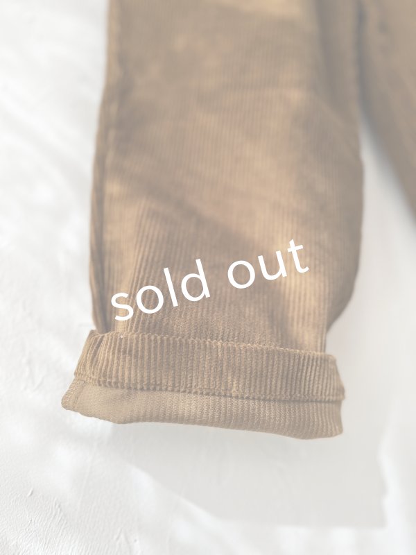 画像3: seasew.／510 コーデュロイテーパードパンツ・ブラウン (3)