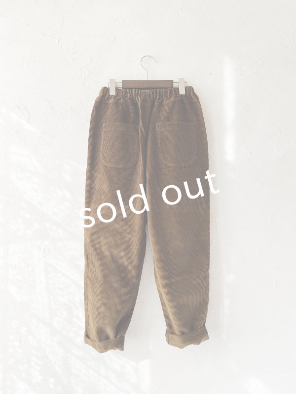 画像5: seasew.／510 コーデュロイテーパードパンツ・ブラウン (5)