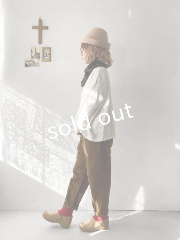 画像9: seasew.／510 コーデュロイテーパードパンツ・ブラウン (9)