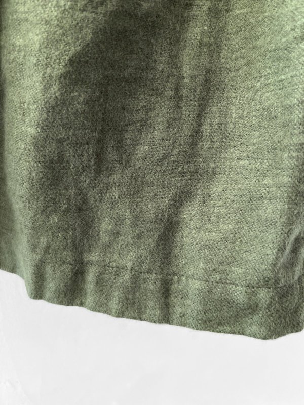 画像6: seasew.／704 起毛ランダムギャザースカート・カーキ (6)