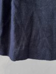 画像4: seasew.／704 起毛ランダムギャザースカート・ネイビー (4)