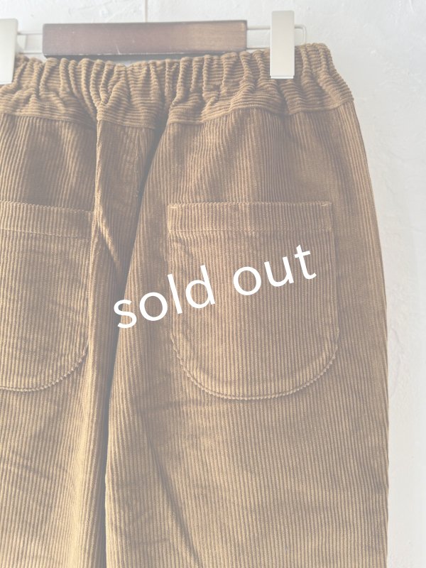画像6: seasew.／510 コーデュロイテーパードパンツ・ブラウン (6)