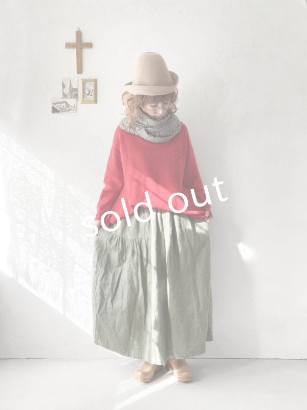 画像9: SO／くるりんポケットプルオーバー・レッド (9)