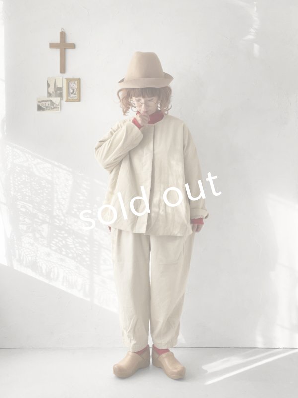 画像16: SO／綾コーデュロイコクーンジャケット・チャコール (16)