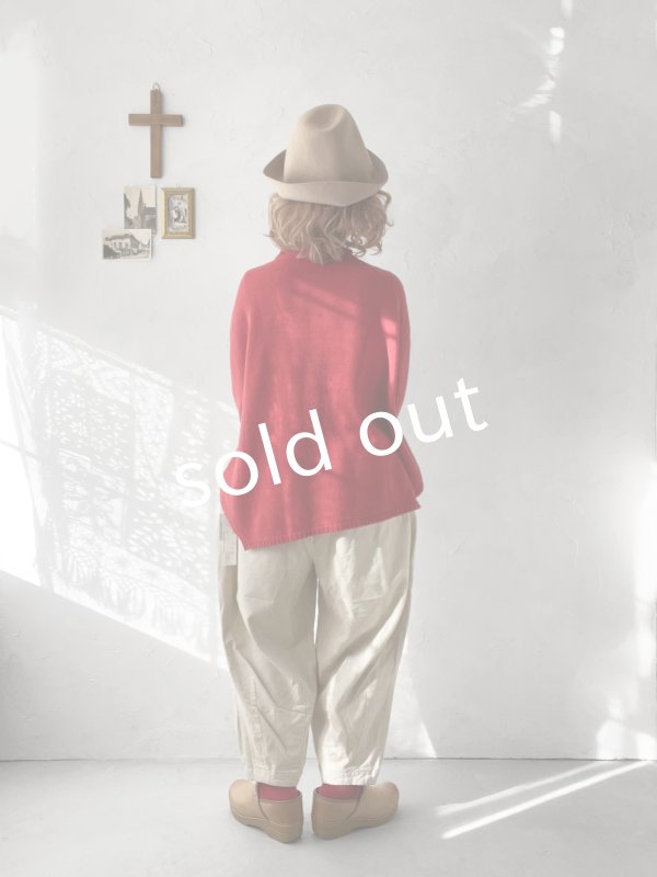 画像10: SO／くるりんポケットプルオーバー・レッド (10)