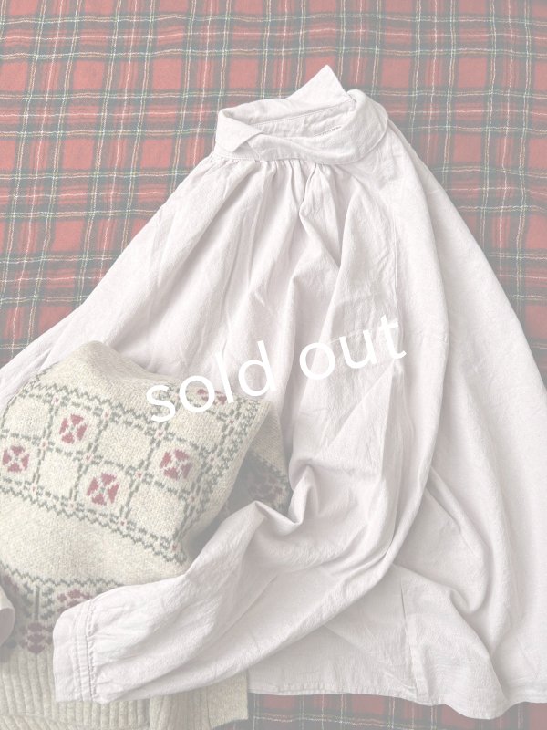 画像2: SO／重なり衿の2wayブラウス・ライトピンク (2)