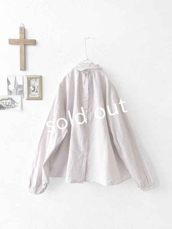 画像6: SO／重なり衿の2wayブラウス・ライトピンク (6)