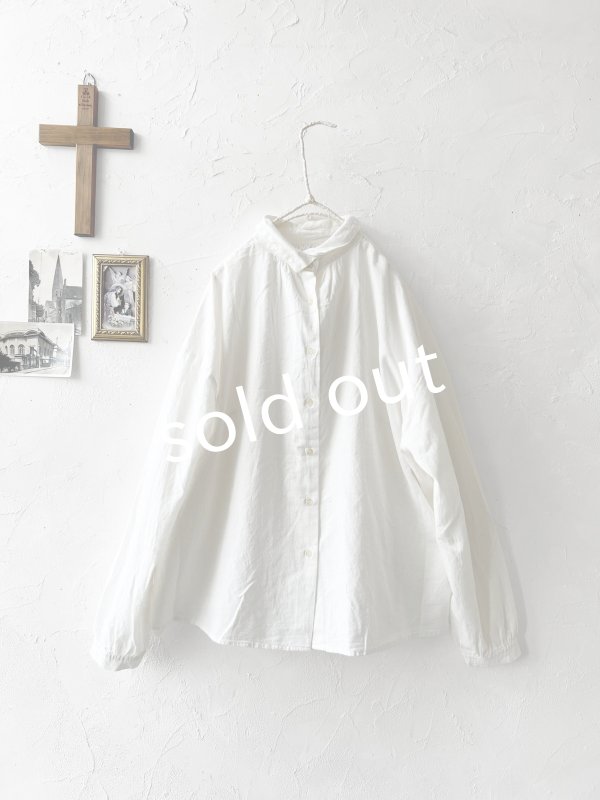 画像10: SO／重なり衿の2wayブラウス・オフ (10)