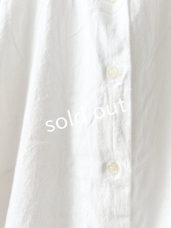 画像16: SO／重なり衿の2wayブラウス・グレーシャンブレー (16)