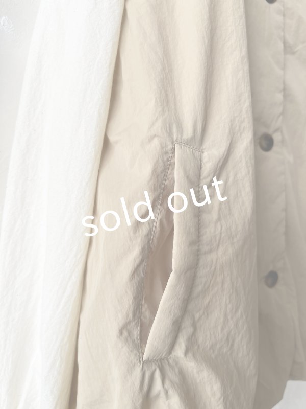 画像6: SO／ふわふわキルティングベスト・べージュ (6)