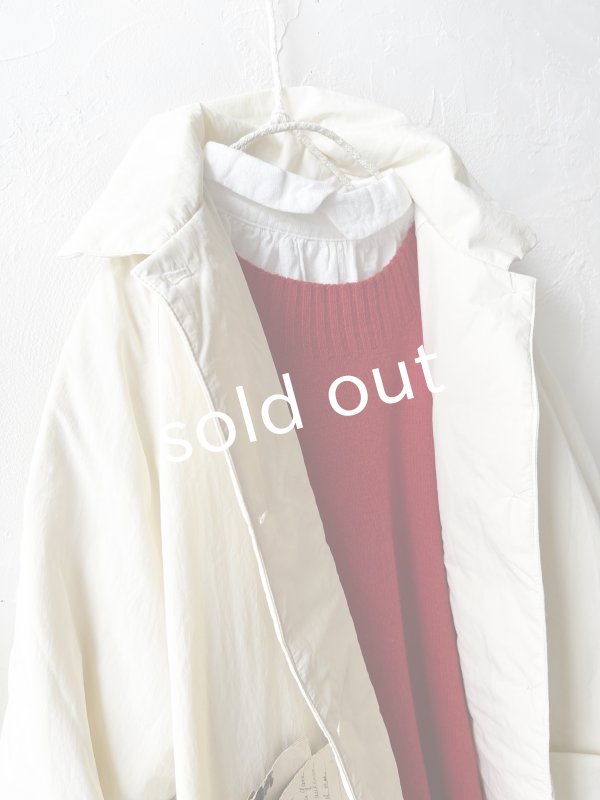 画像2: SO／ふわふわ中綿キルティングコート・キナリ (2)