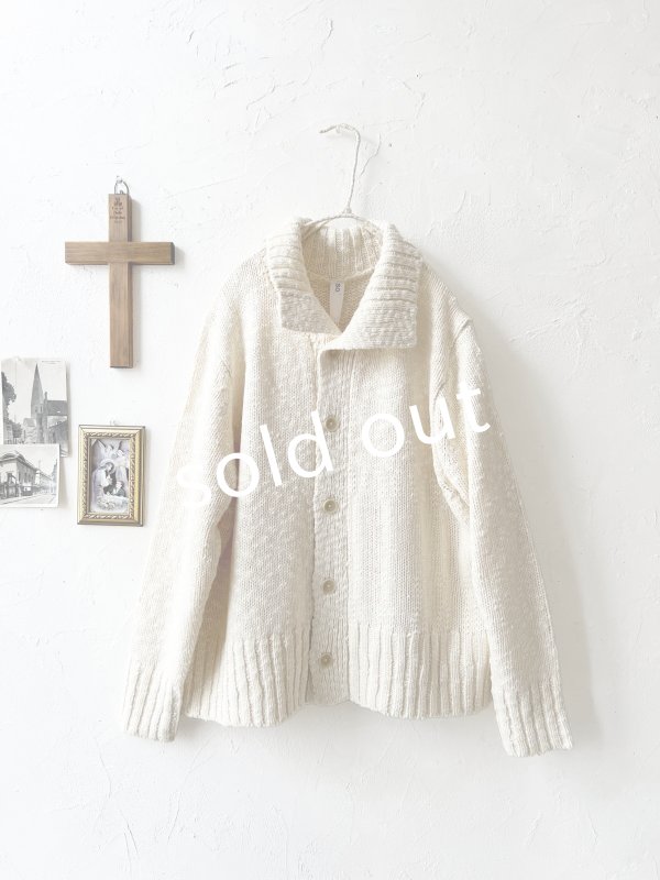 画像4: SO／スラブニットカーディガン・キナリ (4)