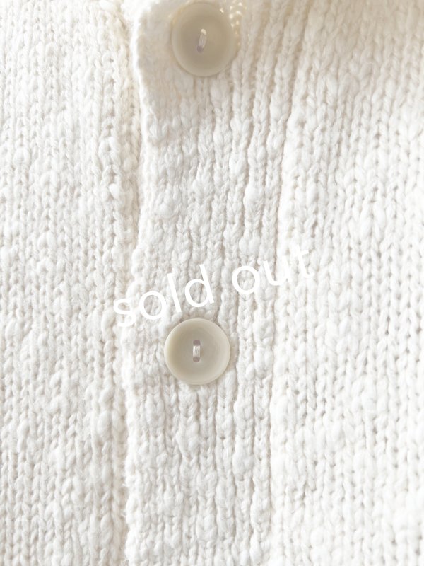 画像7: SO／スラブニットカーディガン・キナリ (7)