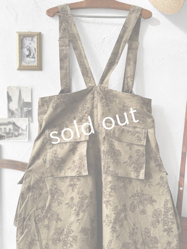 画像10: MARCHE' DE SOEUR／ハックルベリーパンツ・ボタニカルコールテン (10)