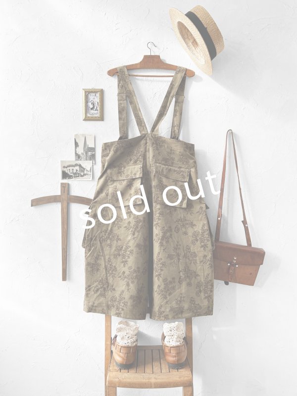 画像9: MARCHE' DE SOEUR／ハックルベリーパンツ・ボタニカルコールテン (9)