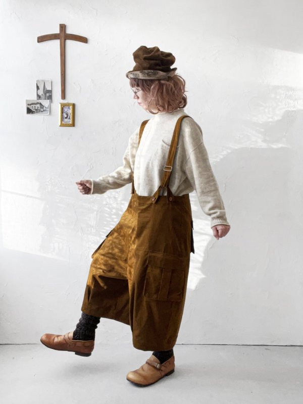 画像15: MARCHE' DE SOEUR／ハックルベリーパンツ・キャメルコーデュロイ (15)