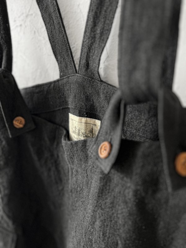 画像5: MARCHE' DE SOEUR／ハックルベリーパンツ・ヴィンテージブラック (5)