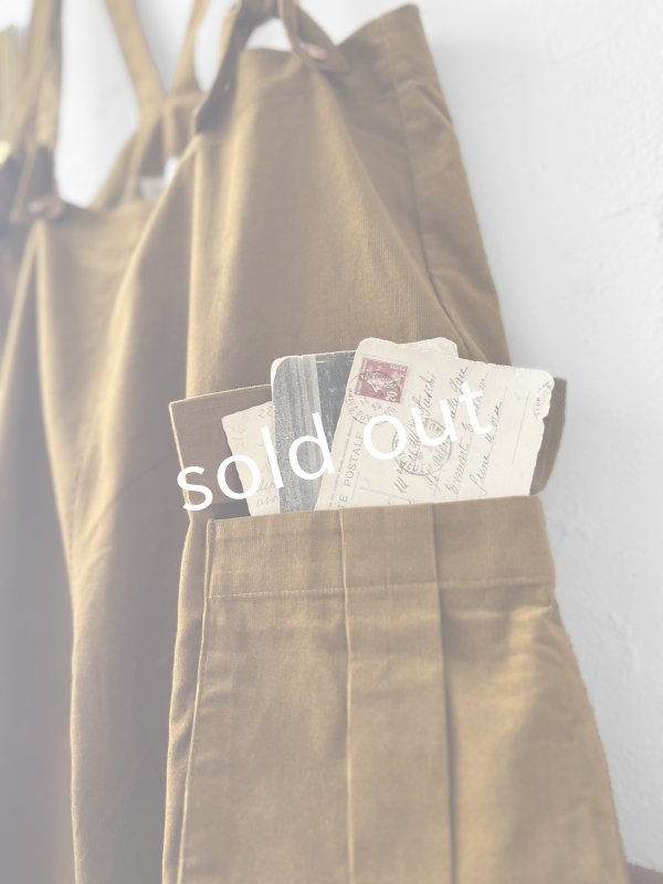 画像4: MARCHE' DE SOEUR／ハックルベリーパンツ・キャメルコーデュロイ (4)