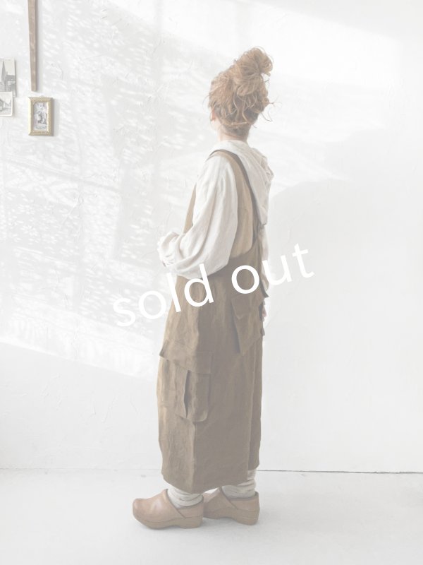 画像16: MARCHE' DE SOEUR／ハックルベリーパンツ・ボタニカルコールテン (16)