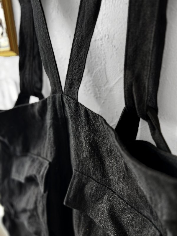 画像12: MARCHE' DE SOEUR／ハックルベリーパンツ・ヴィンテージブラック (12)