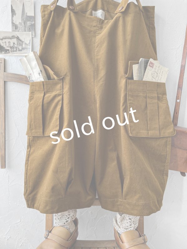 画像7: MARCHE' DE SOEUR／ハックルベリーパンツ・キャメルコーデュロイ (7)