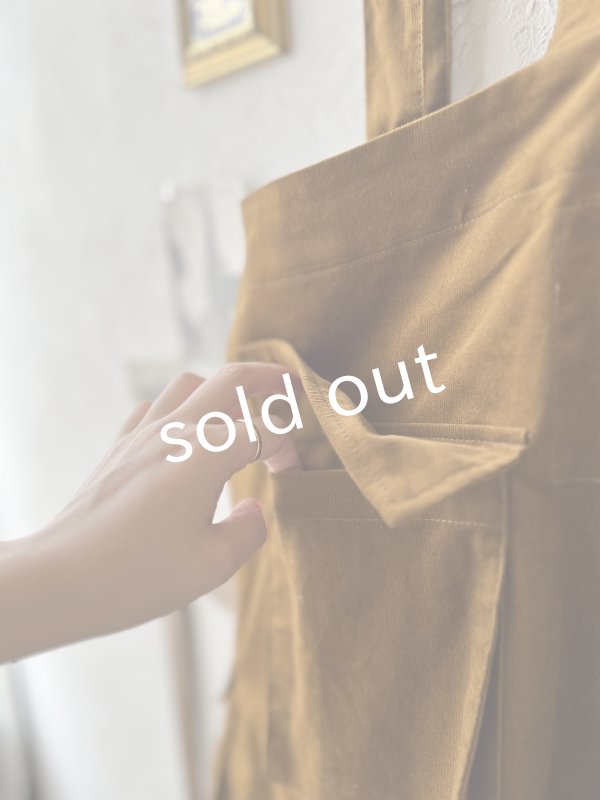 画像12: MARCHE' DE SOEUR／ハックルベリーパンツ・キャメルコーデュロイ (12)