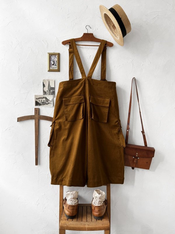 画像10: MARCHE' DE SOEUR／ハックルベリーパンツ・キャメルコーデュロイ (10)