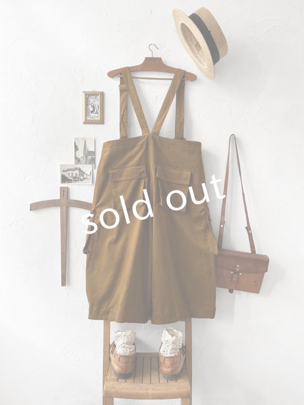 画像10: MARCHE' DE SOEUR／ハックルベリーパンツ・キャメルコーデュロイ (10)