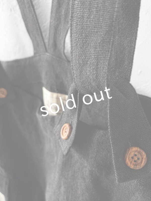 画像8: MARCHE' DE SOEUR／ハックルベリーパンツ・ヴィンテージブラック (8)