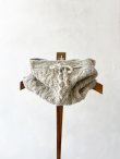 画像3: Sana Hastakala／Nepal knit neck warmer・杢ホワイト (3)