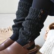 画像5: Sana Hastakala／Nepal knit leg warmer・杢ブラック (5)