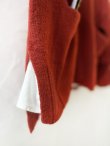 画像5: SO／サイドスリットカーディガン・オキシドレッド (5)