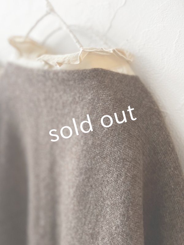 画像5: SO／2wayニットカーディガン・ブラウン (5)