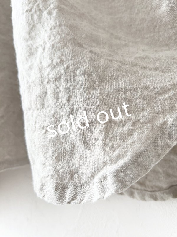 画像11: Libera&Capricciosa／天日干しリネンフードプルオーバー・オリーブ (11)