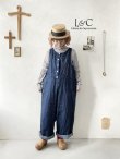 画像11: Libera&Capricciosa／リネンオーバーオール・12ozデニム (11)