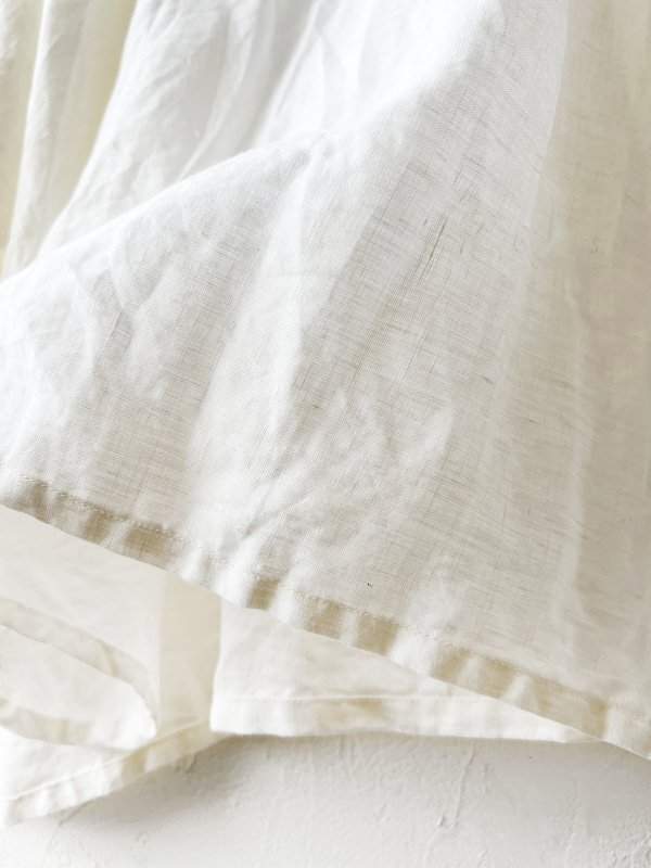 画像7: Libera&Capricciosa／オリーブオイルリネンフードプルオーバー・オフ (7)