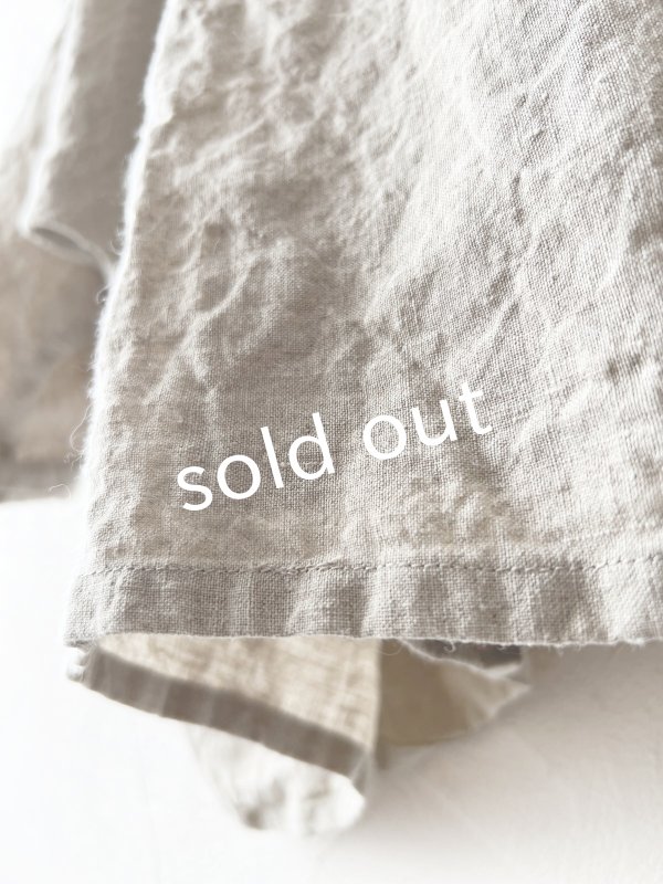 画像10: Libera&Capricciosa／天日干しリネンフードプルオーバー・オフ (10)