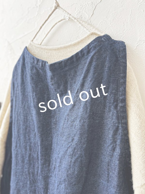 画像9: Libera&Capricciosa／リネンオーバーオール・12ozデニム (9)