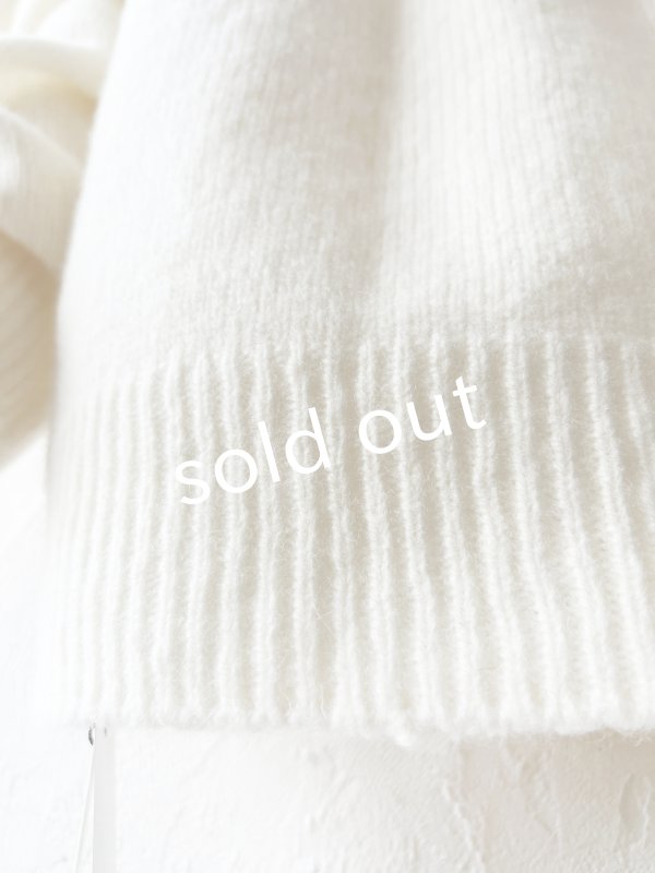 画像7: 【SALE】SO／アランニットプルオーバー・アイボリー (7)